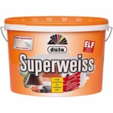 Краска виниловая водоэмульсионная Dufa Superweiss D4 мат белый 5 л Краска виниловая водоэмульсионная Dufa Superweiss D4 мат белый 5 л