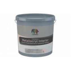 Декоративная лазурь Metallocryl Interior Caparol серебряный 2,5 л