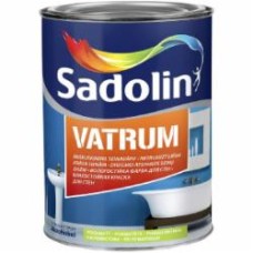 Краска латексная водоэмульсионная Sadolin Vatrum полумат белый 1 л