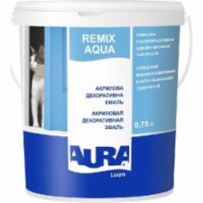 Эмаль акриловая Aura® Luxpro Remix Aqua белый глянец 0,75 л