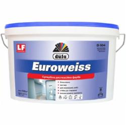Краска акриловая Dufa Euroweiss D604 мат белый 3,5 кг