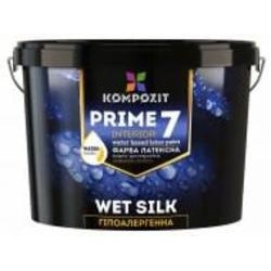 Краска латексная Kompozit PRIME 7 база А мат белый 4,5 л