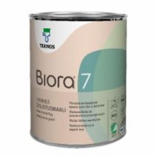 Краска интерьерная акрилатная TEKNOS BIORA 7 база 3 мат база под тонировку 0,9 л
