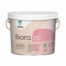 Краска интерьерная акрилатная TEKNOS BIORA 20 база 1 полумат белый 2,7 л