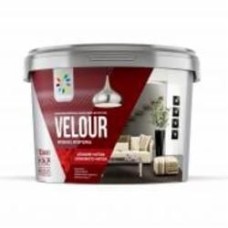 Краска интерьерная акриловая COLORINA Velour база С шелковистый мат белый 6 кг