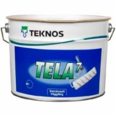 Краска интерьерная акрилатная TEKNOS TELA 7 мат белый 9 л