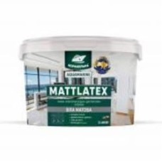 Краска интерьерная акриловая AQUAMARINE MATTLATEX База мат 3 кг