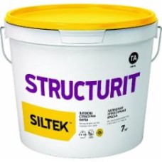 Краска структурная латексная Siltek Structurit (ТА) 7 кг