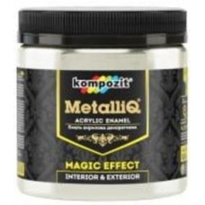 Эмаль акриловая MetalliQ Kompozit серебряный 0,43 л