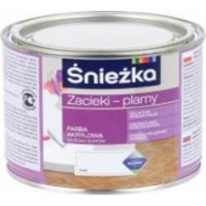 Краска акриловая Sniezka Zacieki-plamy мат белый 0,4 л