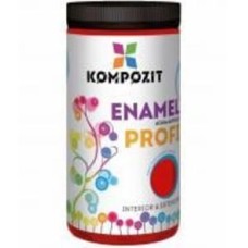 Эмаль акриловая Kompozit акриловая Profi красная глянец 0,7 л