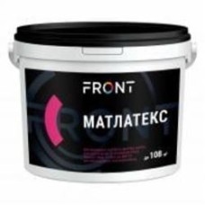 Краска водоэмульсионная Front Матлатекс глубокий мат 3 кг Краска водоэмульсионная Front Матлатекс глубокий мат 3 кг