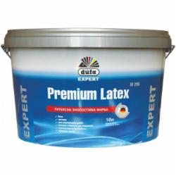 Краска латексная водоэмульсионная Dufa Premium Latex DE 200 мат белый 10 л