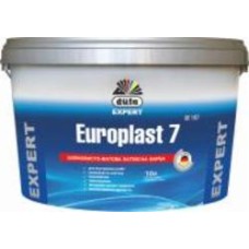 Краска латексная водоэмульсионная Dufa Europlast 7 DE 107 шелковистый мат белый 10 л