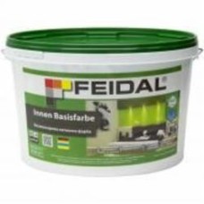 Краска латексная Feidal Innen Basisfarbe мат база под тонировку 4,5 л