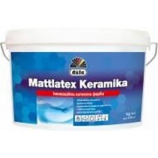 Краска водоэмульсионная Dufa Mattlatex Keramika глубокий мат белый 14 кг