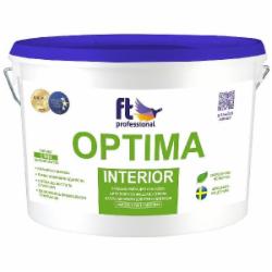 Краска акриловая FT Professional OPTIMA INTERIOR глубокий мат белый 5 л