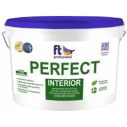 Краска акриловая FT Professional PERFECT INTERIOR глубокий мат белый 5 л