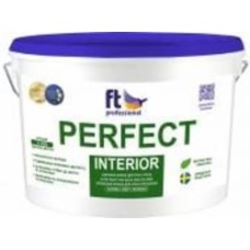 Краска акриловая FT Professional PERFECT INTERIOR ВС глубокий мат прозрачный 4,5 л