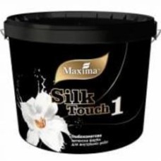 Краска интерьерная латексная Maxima Silk Touch 1 глубокий мат белый 5 л 6 кг