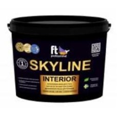 Краска акриловая FT Professional SKYLINE INTERIOR Вase A глубокий мат белый 3 л