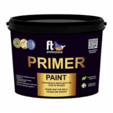 Грунтовочная краска водоэмульсионная FT Professional PRIMER PAINT глубокий мат белая 3 л