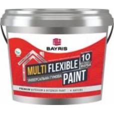 Краска универсальная резиновая Bayris MULTIFLEXIBLE PAINT RAL 8017 мат коричневый 1 кг