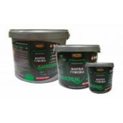 Краска резиновая Protex Kauchuk Proof RAL 9005 черная мат 1 л 1,1 кг