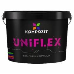 Краска универсальная резиновая Kompozit мат База С 12 кг