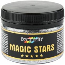 Глиттер MAGIC STARS Kompozit серебряный