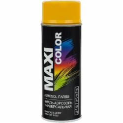 Эмаль аэрозольная Maxi Color RAL 1004 золотисто-желтый глянец 400 мл