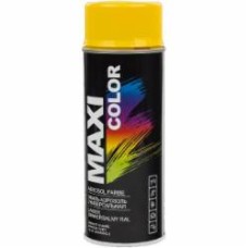 Эмаль аэрозольная Maxi Color RAL 1021 желтый глянец 400 мл