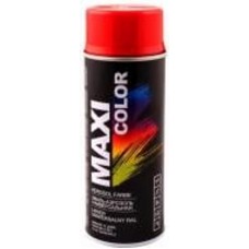 Эмаль аэрозольная Maxi Color RAL 3001 ярко-красный глянец 400 мл