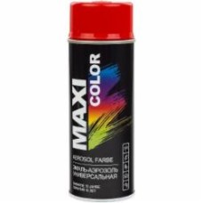 Эмаль Maxi Color аэрозольная RAL 3020 RAL 3020 красный глянец 400 мл