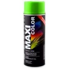 Эмаль аэрозольная Maxi Color RAL 6018 желто-зеленый глянец 400 мл