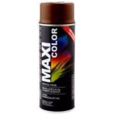 Эмаль аэрозольная Maxi Color RAL 8011 коричневий глянец 400 мл