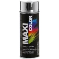 Эмаль аэрозольная Maxi Color эффект хрома 400 мл