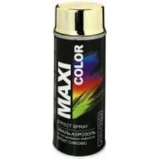 Эмаль аэрозольная Maxi Color эффект золота 400 мл