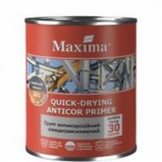 Грунт Maxima антикорозійний швидковисихаючий, червоно-коричневий мат 2,8 л 2,8 кг
