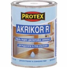 Эмаль Protex Akricor R для радиаторов белый полуглянец 0,75 л