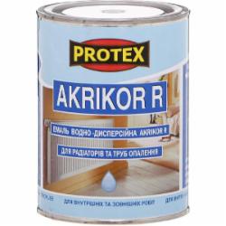 Эмаль Protex Akricor R для радиаторов белый полуглянец 0,75 л