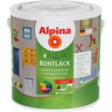 Эмаль Alpina акриловая Aqua Buntlack GL B3 база под тонировку глянец 2,35 л