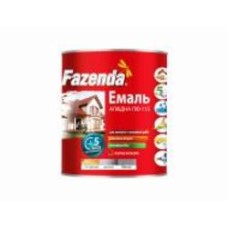 Грунт-эмаль Fazenda алкидная ПФ-115 белый глянец 2,8 кг