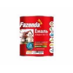Грунт-эмаль Fazenda алкидная ПФ-115 белый глянец 2,8 кг