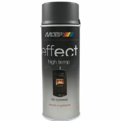 Краска аэрозольная Motip Deco Effect высокотемпературная темно-антрацитовый 400 мл