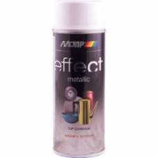 Краска аэрозольная Motip Эмаль аэрозольная с эффектом металлик Motip Deco Effect алюминий 400мл алюминий 400 мл