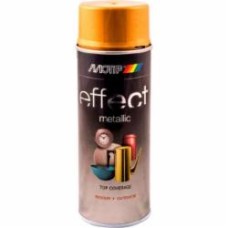 Краска аэрозольная Motip Эмаль аэрозольная с эффектом металлик Motip Deco Effect золотистая 400мл золотистый 400 мл