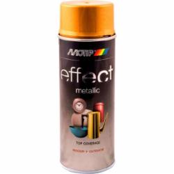 Краска аэрозольная Motip Эмаль аэрозольная с эффектом металлик Motip Deco Effect золотистая 400мл золотистый 400 мл