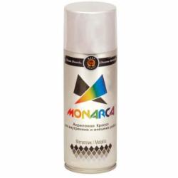 Краска аэрозольная металлик MONARCA хром глянец 270 г