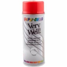Эмаль аэрозольная Dupli-Color Very Well RAL 3000 огненно-красный глянец 400 мл